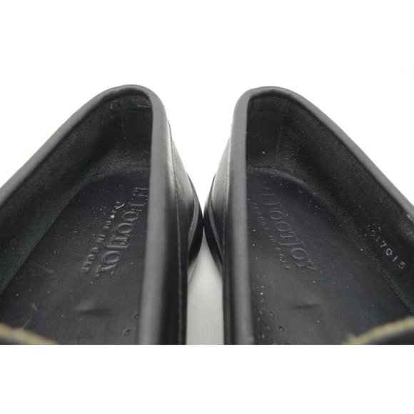 Foot Joy FJ Black Leather Dress Casual Slip On Driving Loafers Shoes Men\'s 9.5 D main image 8